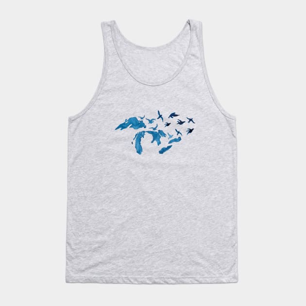 Great Lakes Take Flight Tank Top by Great Lakes Pigeon Rescue